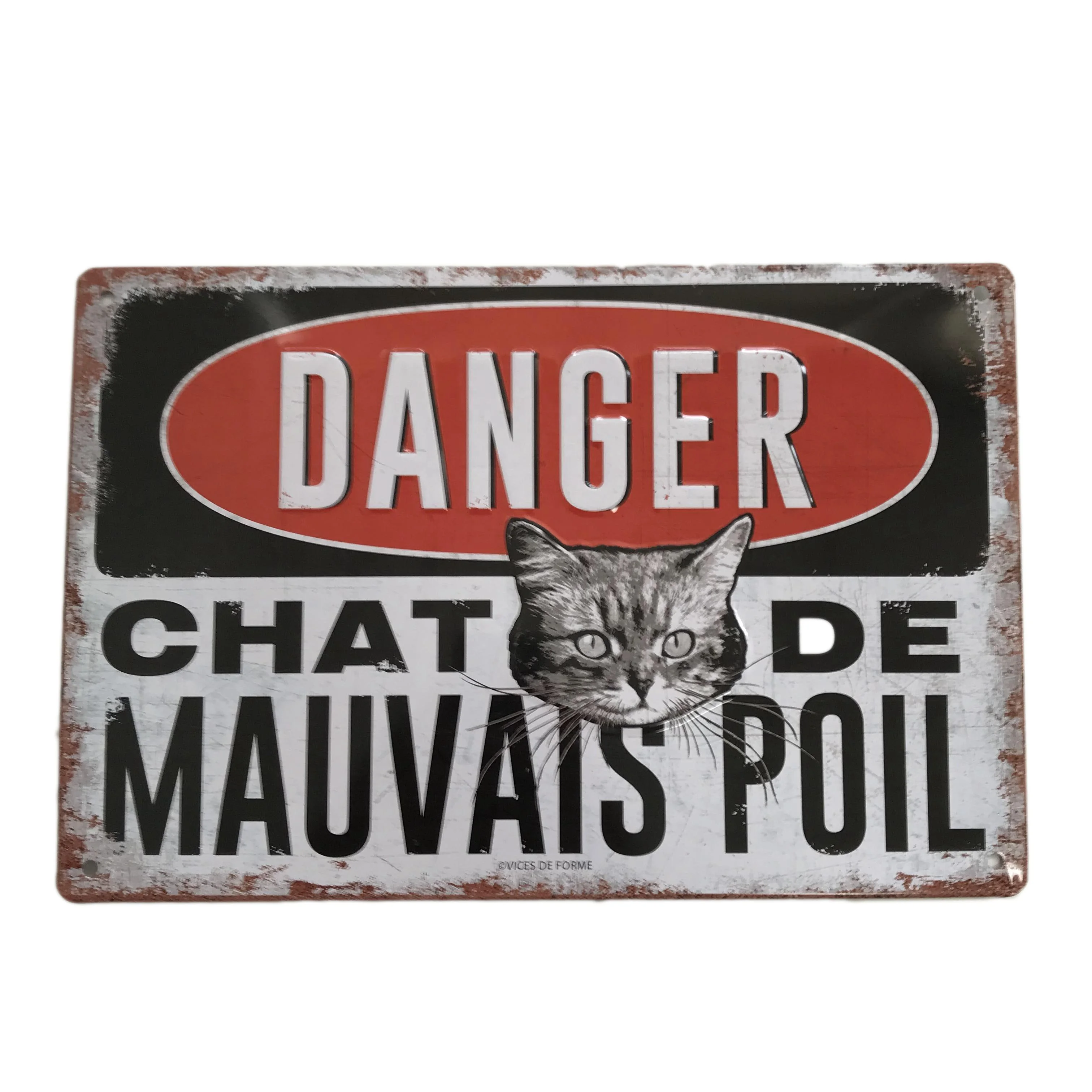 
wall decor custom embossed retro tin metal sign wholesale vintage poster 