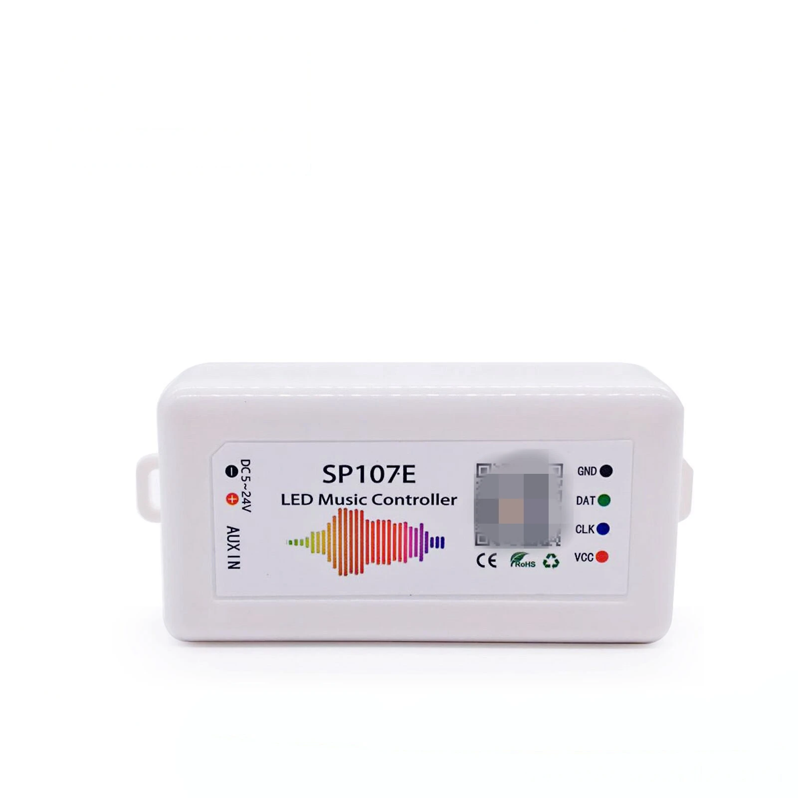 FCOB RGB Addressable SP107E Music Controller DC12V-DC24V RGBIC Full Color Controller for WS2811 IC WS2812B WS2811 WS2813