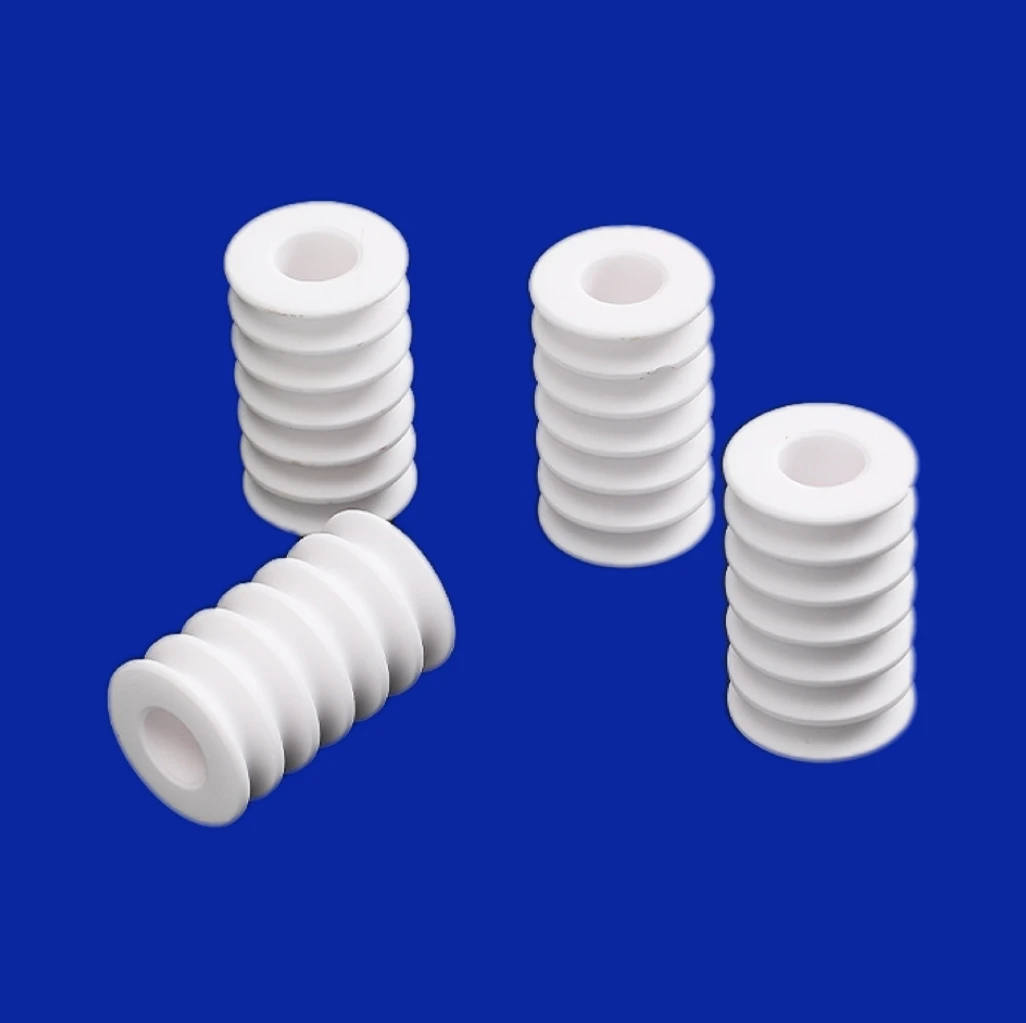 Insulated Electrical Ceramic Accessories Alumina Multi Groove Ceramic Tubes