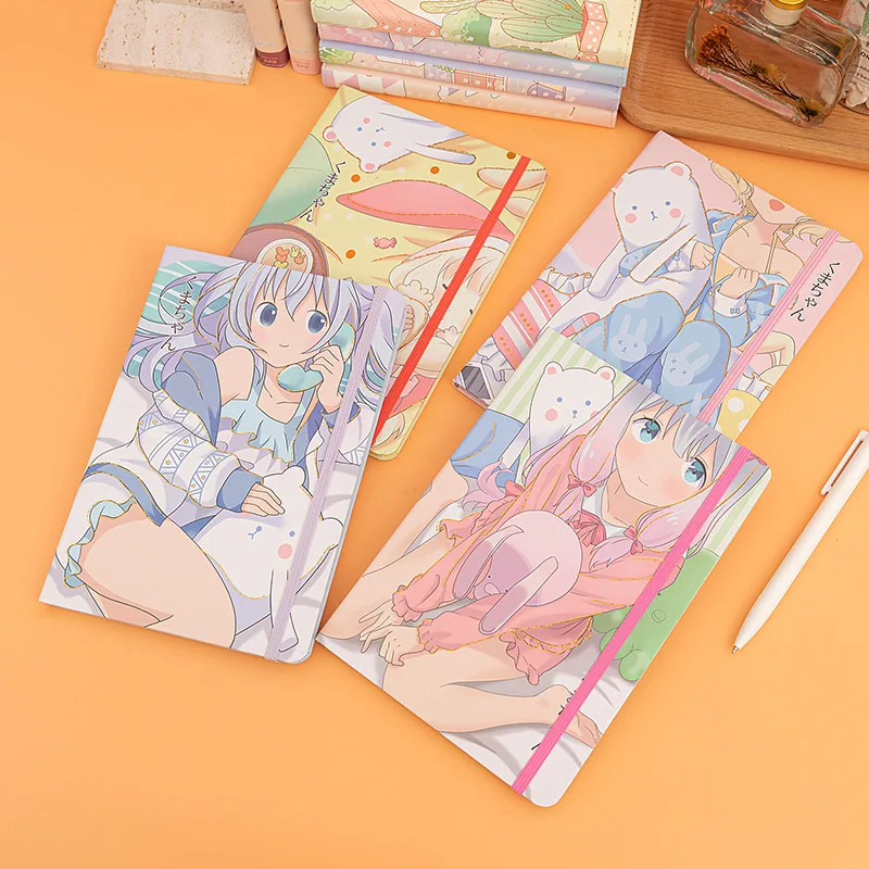 Ready to ship hot sale school notebooks student gift stationery items cute cartoon mini dairy book 2024 notebook