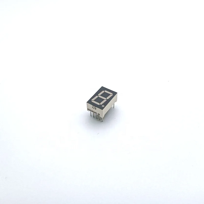 High Quality 4 Inch 1 Digit Numeric 7 Segment Led Display for Digital Clock