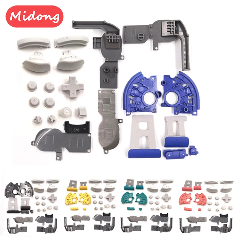 For Nintendo Switch Lite Full Buttons D-Pad L R ZL ZR w/ABXY button SD card slot replacement game console Buttons Kit