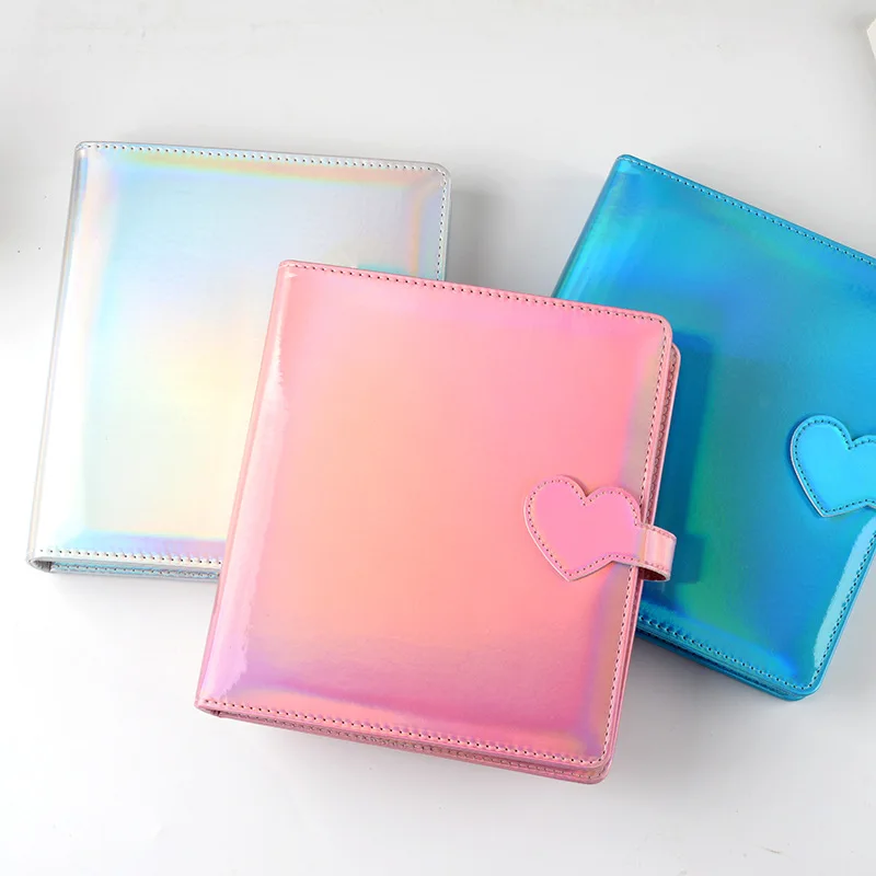 Shining PVC Photo Album 25 Inner Pages Photocards Binder Holds 3 Inch Mini K-pop Star Card Collect Book Photo Album