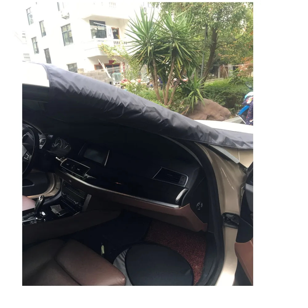 70*50 inch Polyester Silver Coated Car Sun windshield snow Cover
