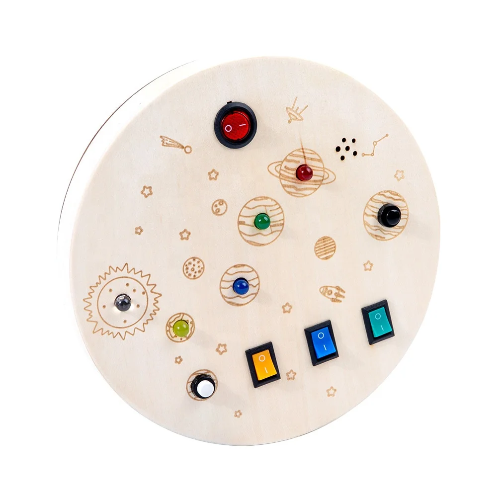 Wholesale Electronic Learning Sensory Toy montessori educational toys felt busy board for toddlers