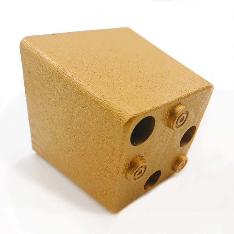 Hardware Accessories Cast Plastic Furniture Chrome Silver Rose Gold Sliver Legs Sofa Foot Legs