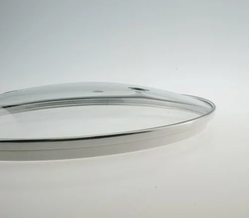 Cookware Part Factory Sale G Type Tempered Glass Lid Pan Lid Cover for Deep Fry Pan