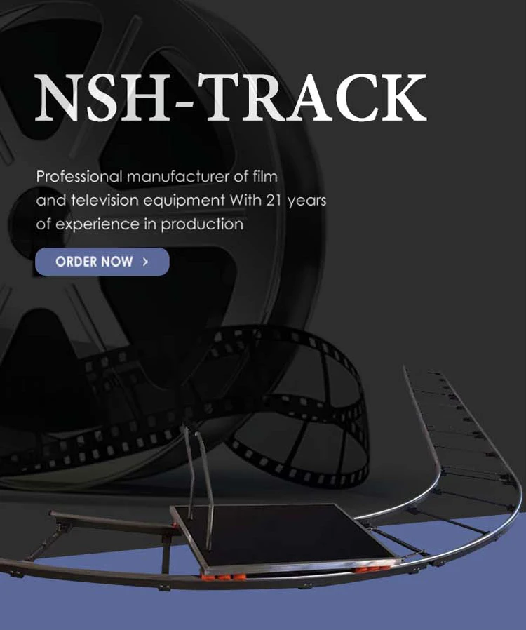 Stainless Steel Curved Camera Dolly Track