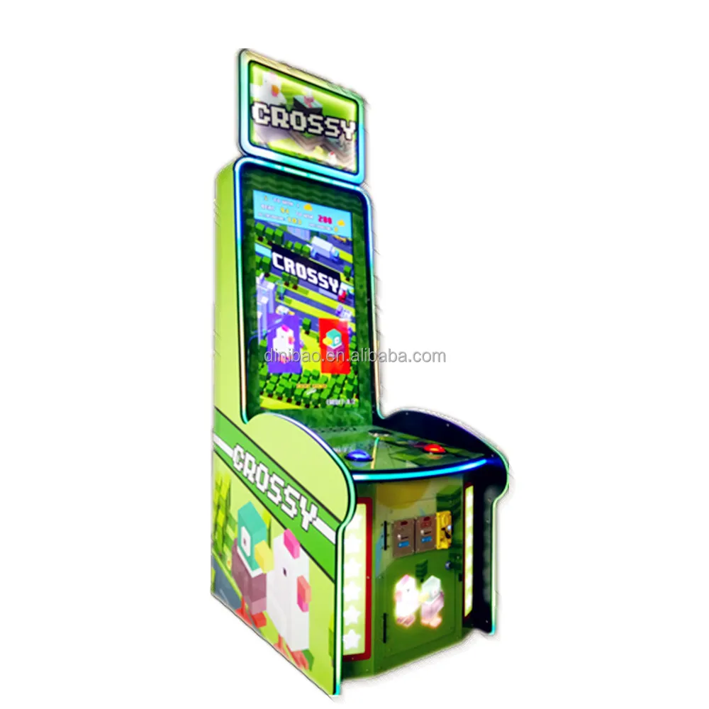 Popular ticket redemption coin operated  game machine Crossy Road arcade video game machines for game center
