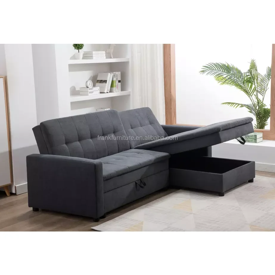 Power Recliner Factory Low Prices Corner Sofa Bed With Storage Modern Sectional Sofa Bed Furniture