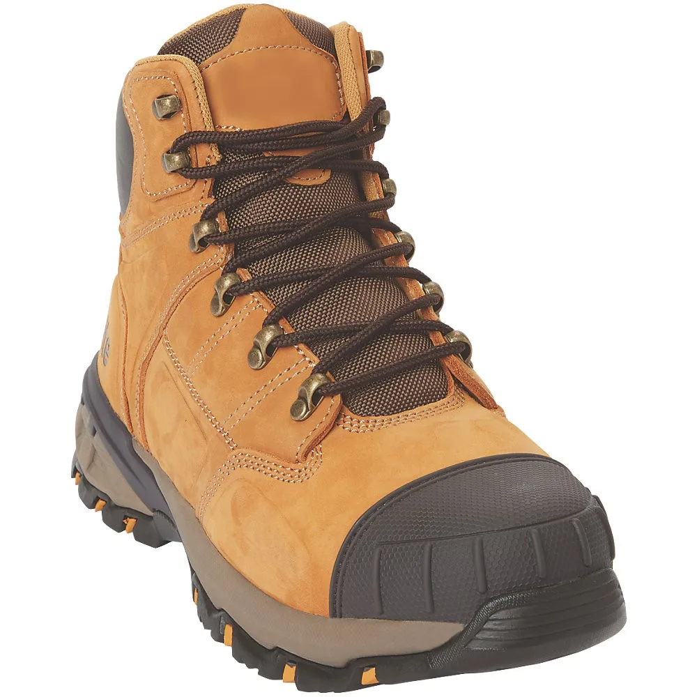 Factory direct prices genuine leather protective stylish men blank work shoes steel toe safety boots shoes