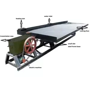 Victory shaking table 6S model mining separation machinery shaking table gold mine and ore stone machine