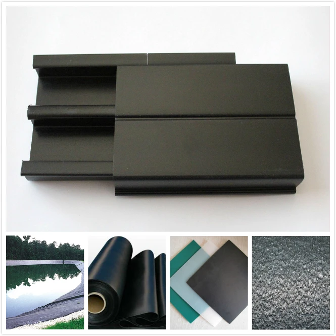 Pondliner Factory Price DPE Smooth Geomembranes liner Waterproof geomembrane