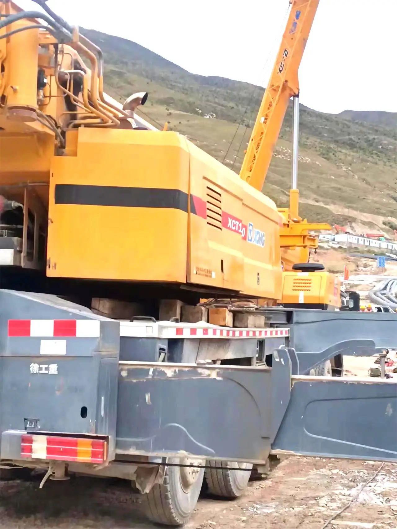 XCMG Official XCT100 2014 Year Second Hand Crane Used 100 Ton Mobile Truck Crane For Sale