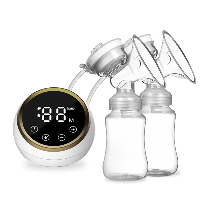 Smart Breast Pump High Quality Dual Motor Breast Pump Convenient Food Grade Baby Feeder Hands Free