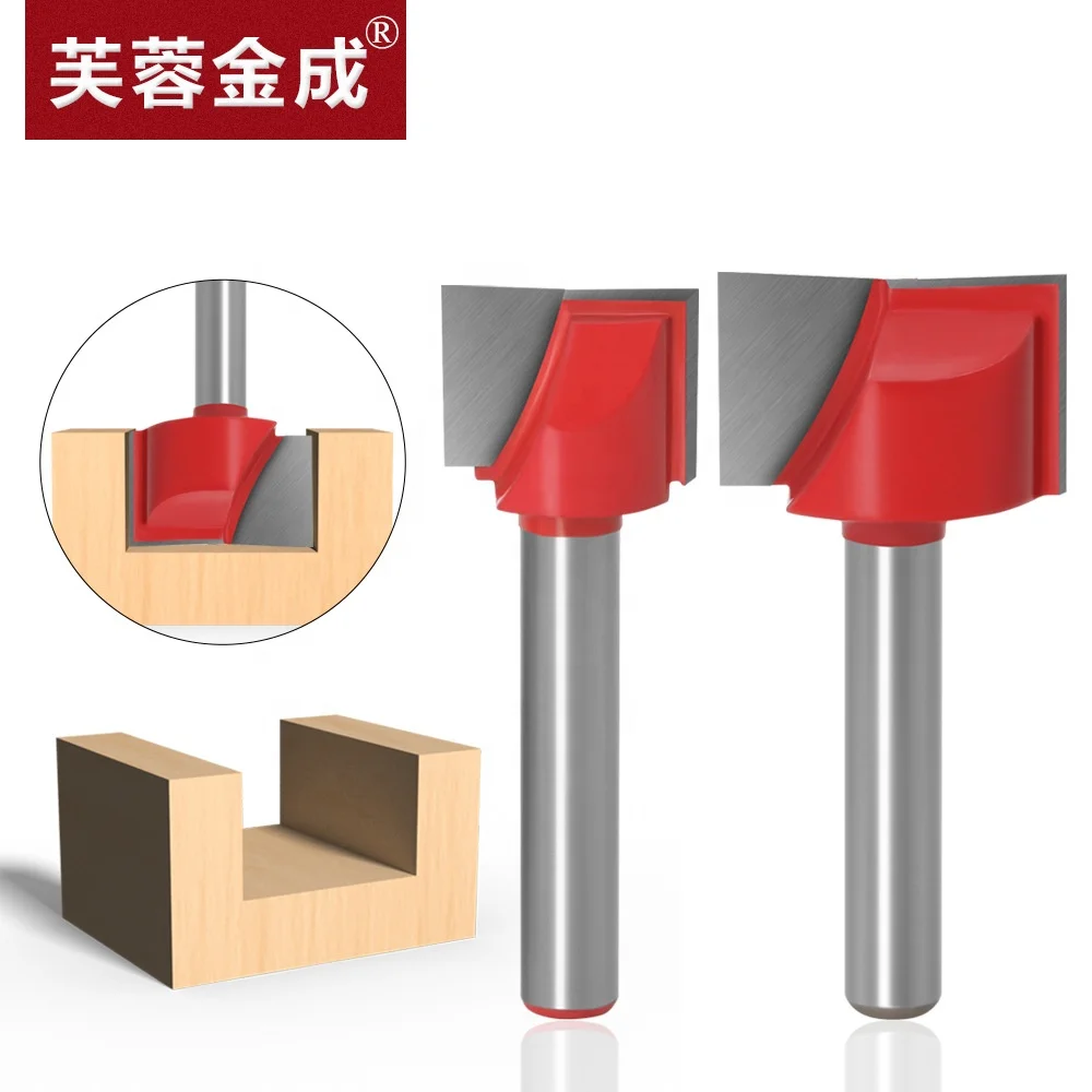 Computer engraving machine tool Woodworking milling cutter 6mm bottom clearing knife Bottom milling Cutter Trimmer Bit