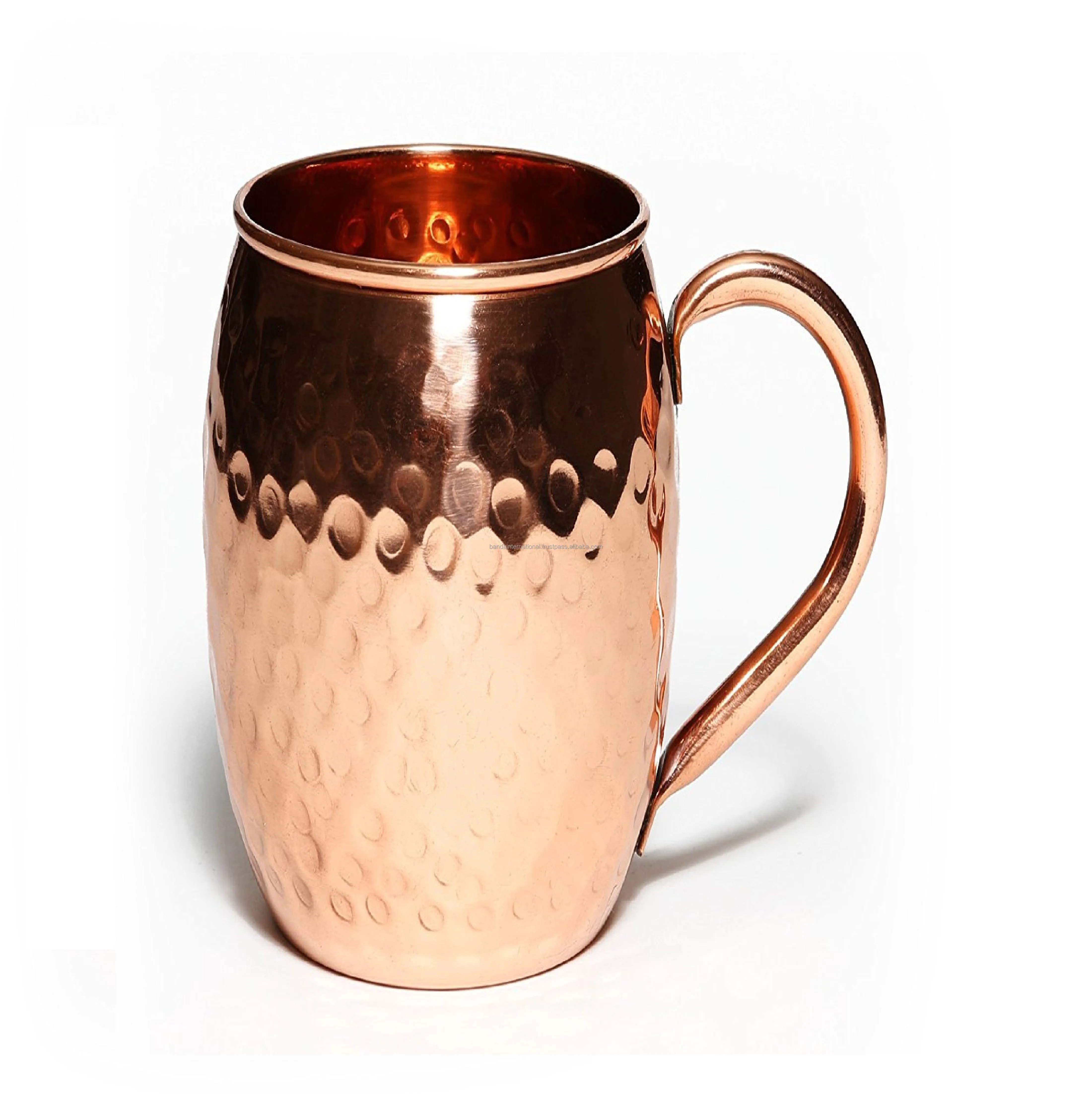 Low Price Copper Plated Mug High Quality Metal Moscow Mule Mug  Premium Quality Tea Cup