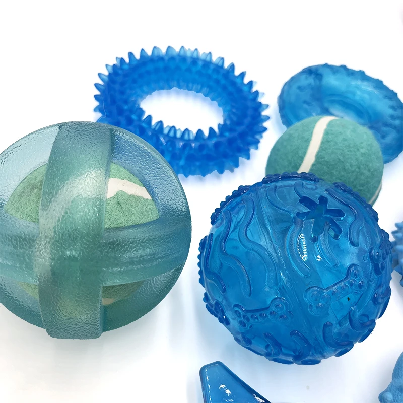 2024 Newly Designed Squeaky Dog Toy Various Shapes to Chewing Rubber Dog Toy