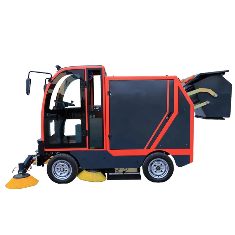 
PB2100 all closed battery powered Road Sweeper 