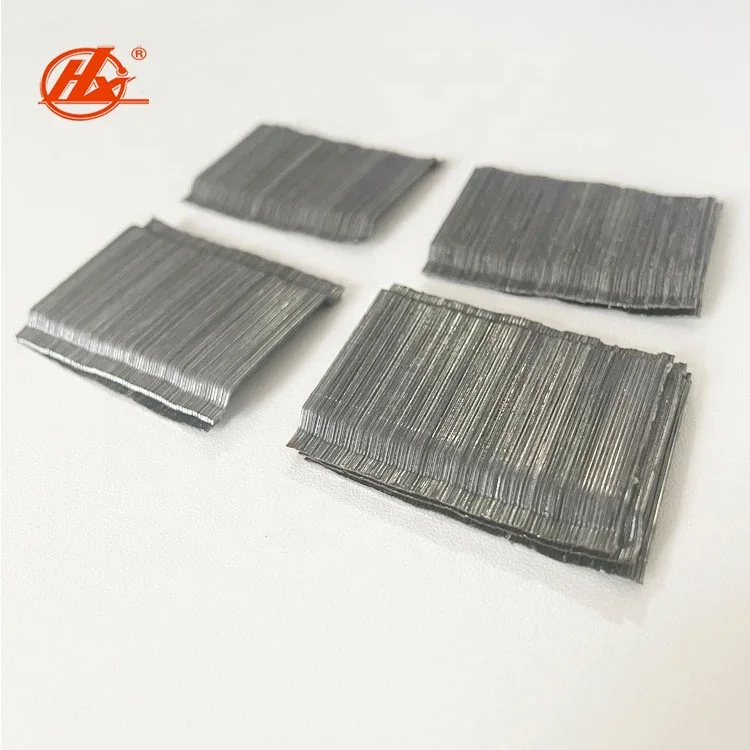 Metal Building Materials Best Quality Steel Fiber for Concrete