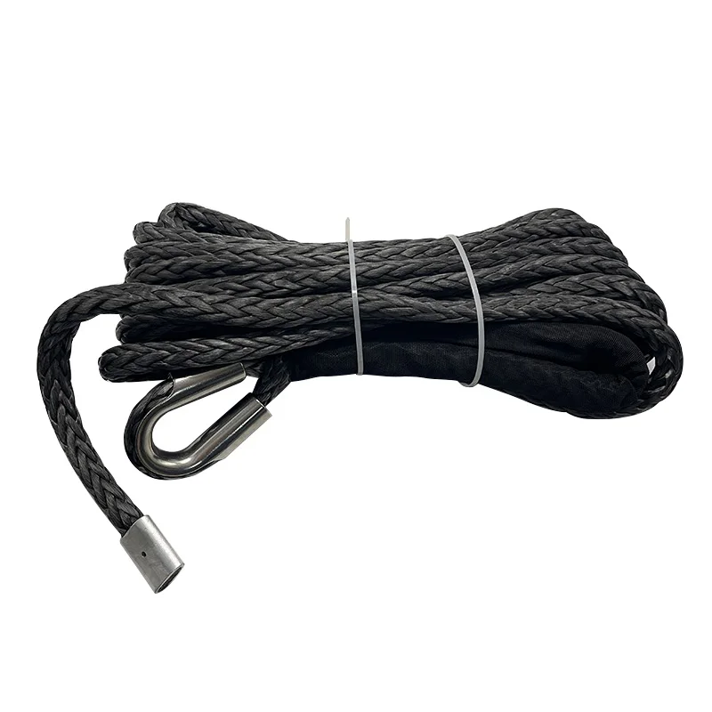 High-Quality Winch Cable Hook Rubber Stopper Rope Saver Durable Capstan Belt Brake Winch Cable Hook Mount Stop