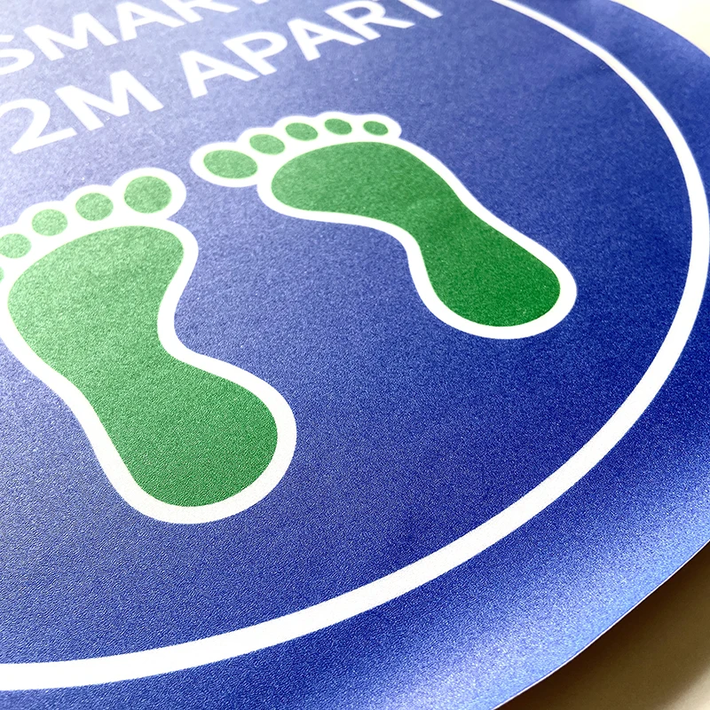 Custom Anti slip floor sticker vinyl adhesive floor decal waterproof removable sticker floor graphic decal