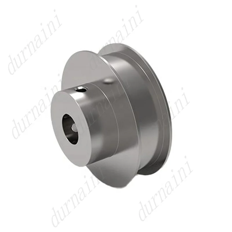 Nickel plated metal rollers and Custom precision Toothless Timing Belt Idler Pulley belts for pulleys