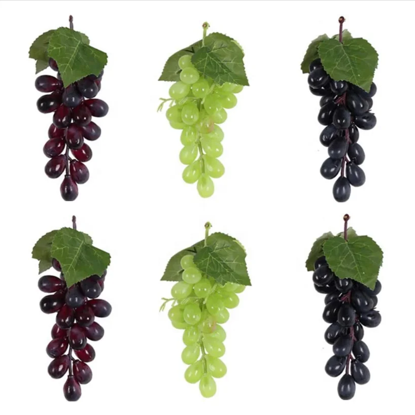 Hot sell high  grape house hold decorative artificial fruit