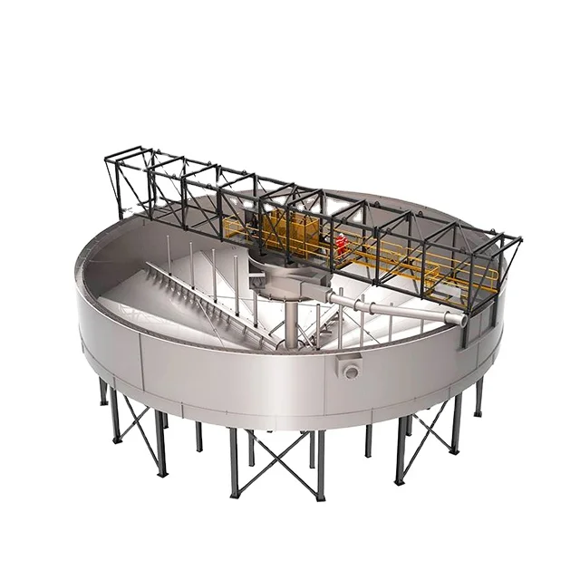 Low price mine slurry dewatering thickener tank for gold plant