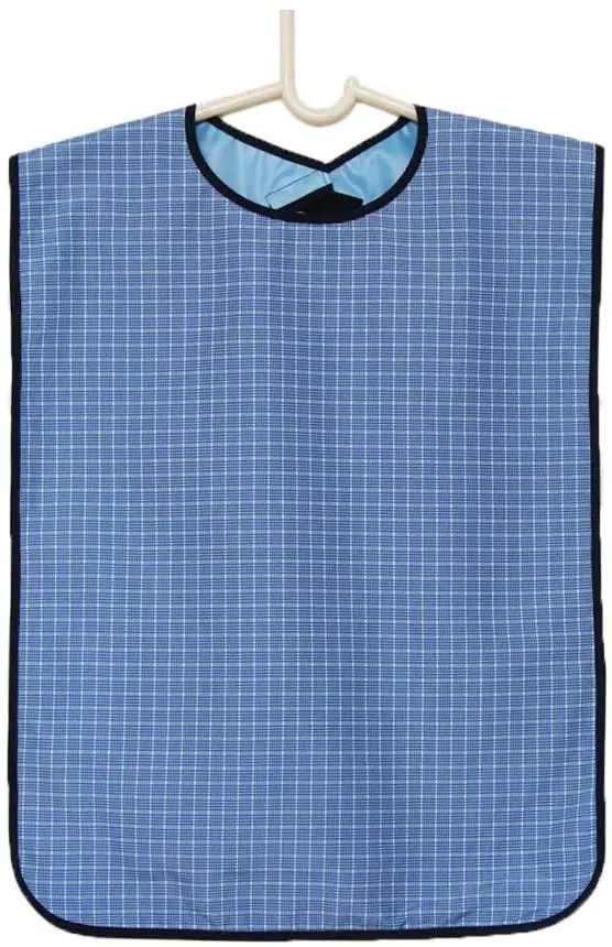 Нагрудники для взрослых для еды регулируемый ремешок моющийся многоразовый водонепроницаемый фартук защита одежды для пожилых людей