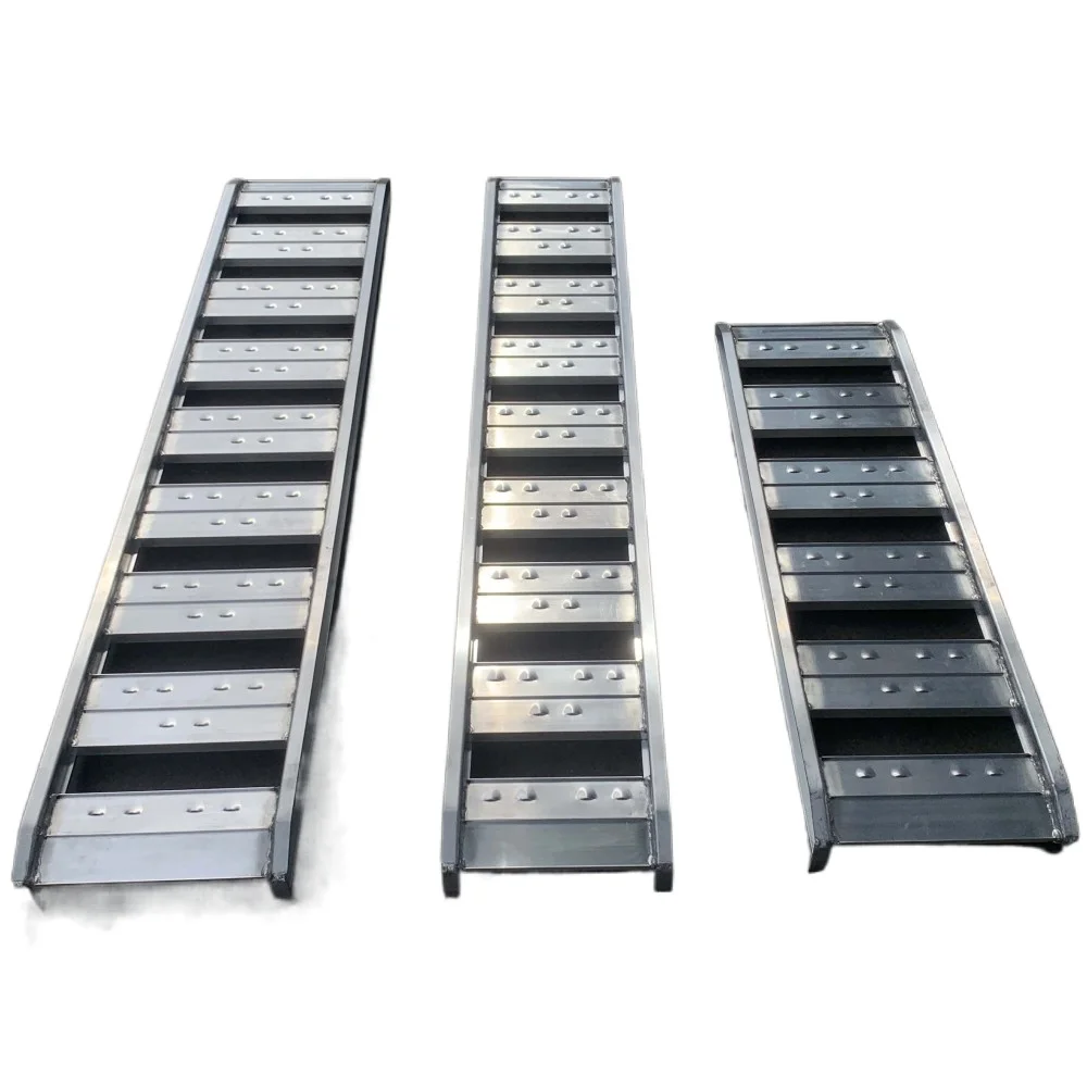 Professional manufacturer Cost effective aluminum loading ramp for trailer, mini excavator and agricultural machine