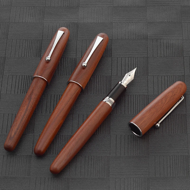 XIER Luxuriating wooden fountain pen 2022 novel design high-end gift pen custom logo business office gift