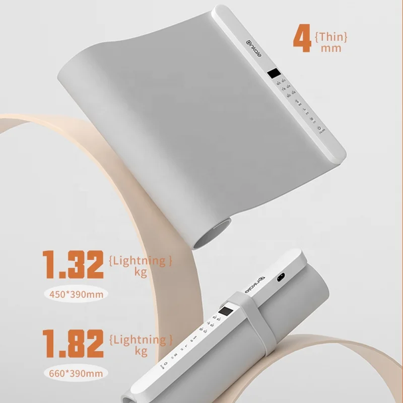 Portable Kitchen Food Warmers Roll Silicone Heating Mat Foldable Electric Warming Tray Roll-up Fast Heating Tray Mat