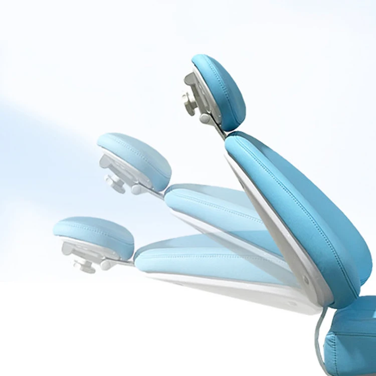 New Arrival Fully-Hand Operated Rotatable Dental Unit Electric Dental Chair with Metal & Plastic Components for Dentist Use