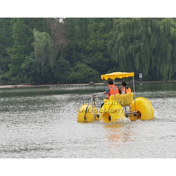3 big wheels aquatic tricycle water sea pedal bike