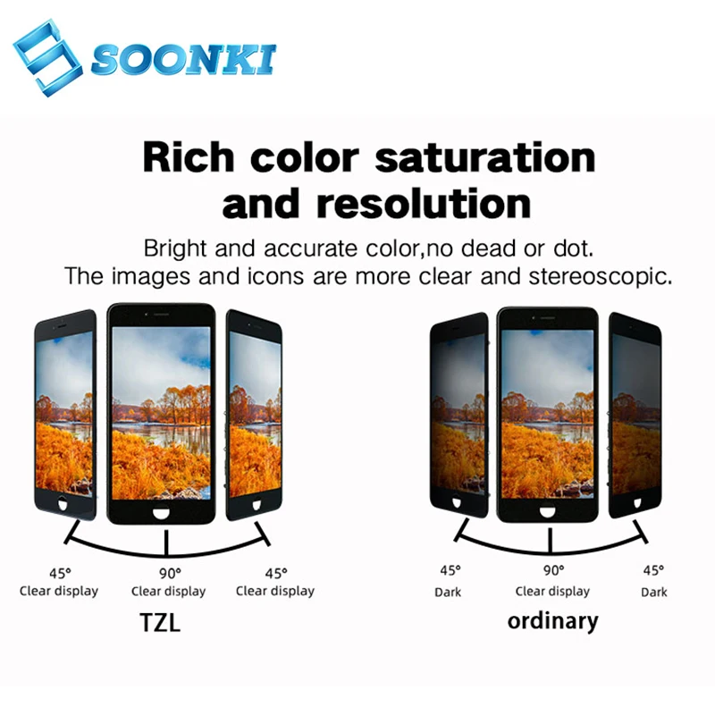 Cellphone lcds for iphone 6s screen mobile phone spare parts lcd display for iphone 6s lcd glass screen