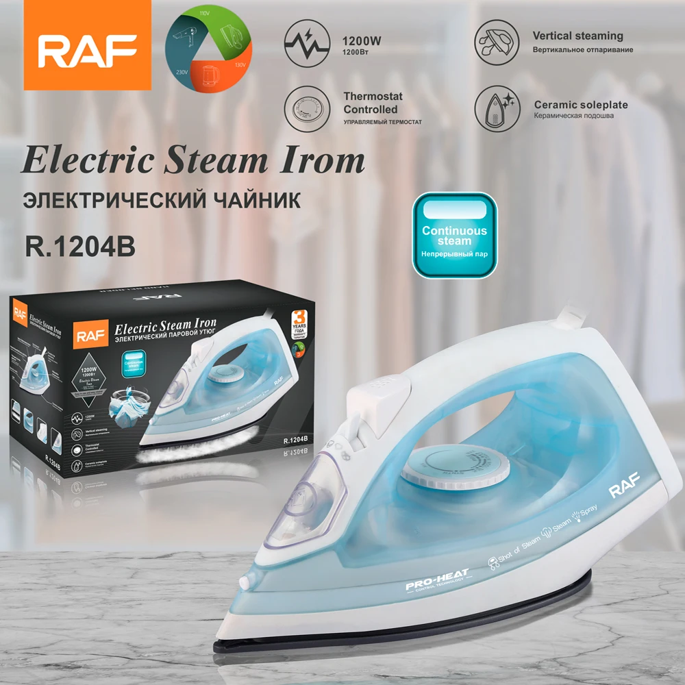 1200W Clothes Ironing Garment Iron Home Appliance Clothes Dryer Steam Irons Electric Iron