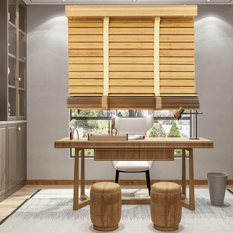 Environmentally friendly horizontal natural bamboo blinds outdoor vietnam bamboo blinds