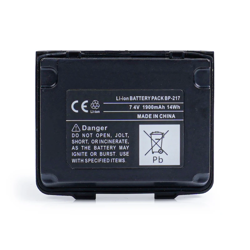 BP-217 1900 мАч 7 4 В аккумулятор для внутренней связи литий-ионный рации ICOM IC-91A IC-T90A E80D E90 T90