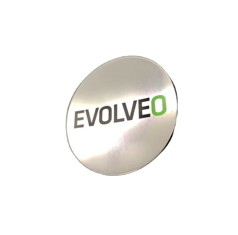 Zinc alloy logo badge nameplate custom metal plates brand logos