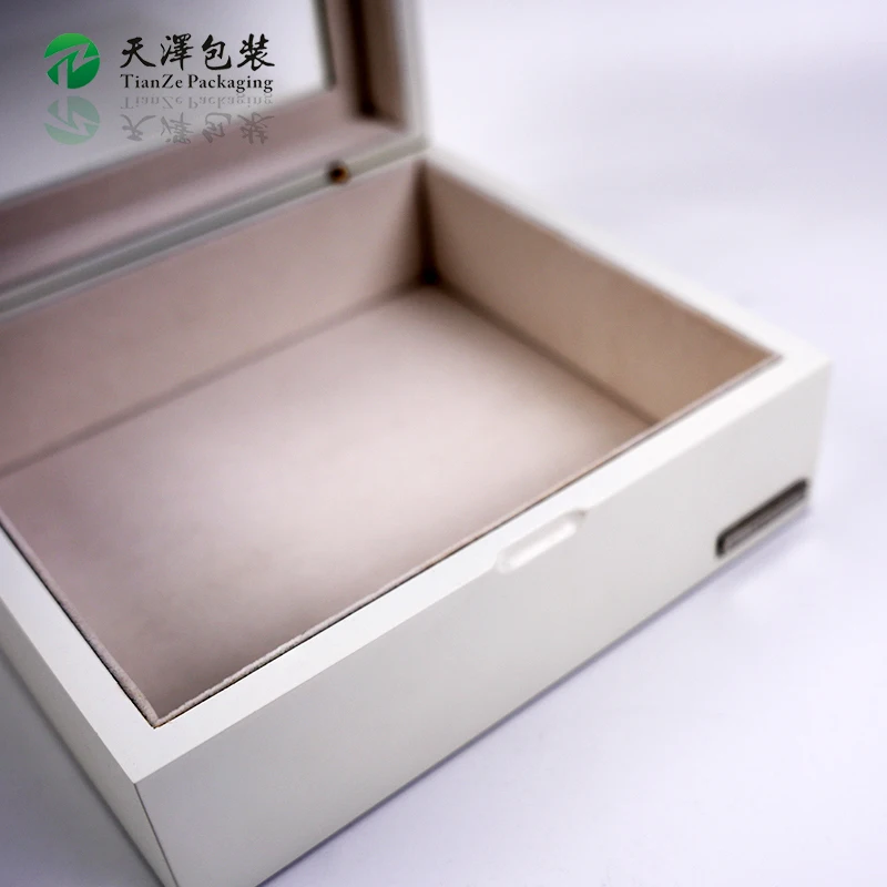 Изготовленная на заказ коробка для упаковки ювелирных изделий роскошное ожерелье коробка для очков деревянная коробка для хранения подарков ювелирных изделий