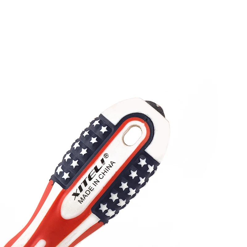 XITELI puty knife American Flag Pattern Plastic Handle Wallpaper Paint Scraper Tool