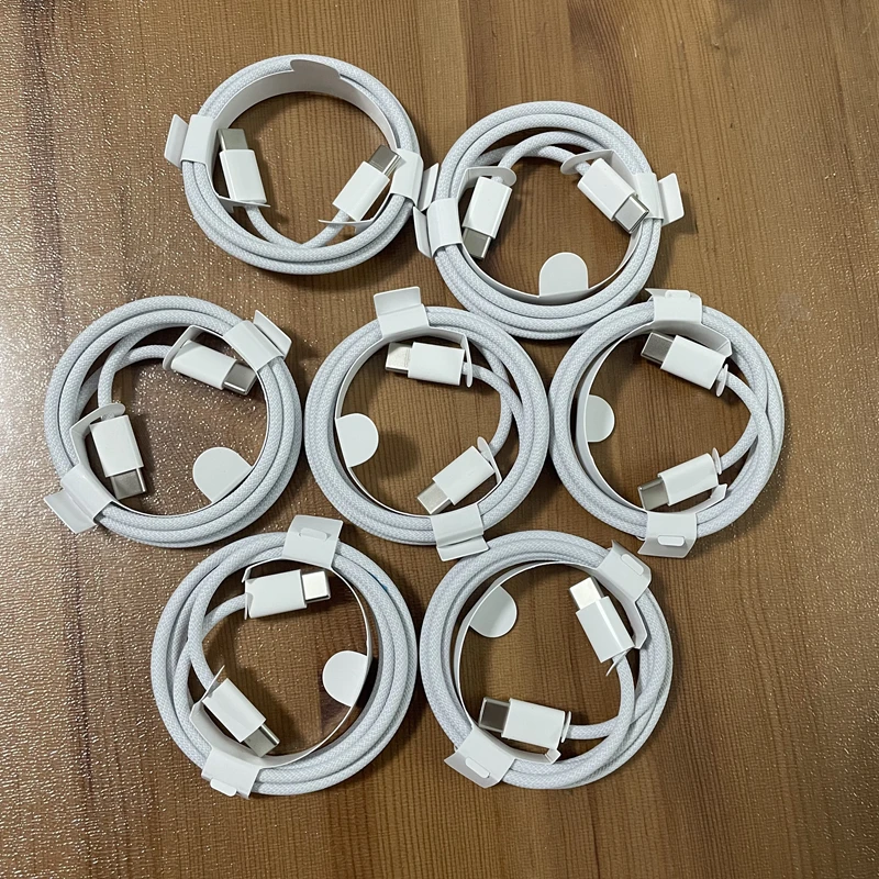 100pcs Carton for USB-C Cable Charging Cord Cover Box Paper Sheet Film Seal