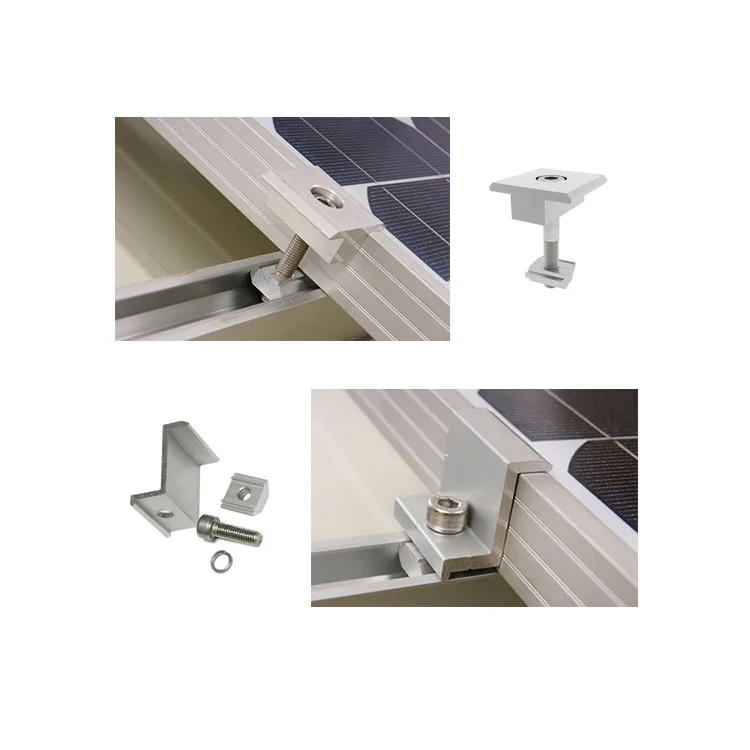 Solar Panel Mid Clamps Middle Clamp Solar For Solar Panel Solar Mounting System