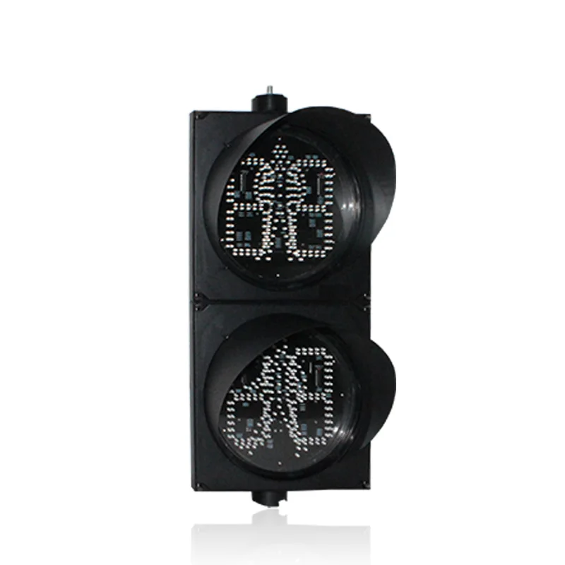 Shenzhen WDM 300mm Dynamic Pedestrian Pavement Traffic Signal Light Red Green with Countdown Timer