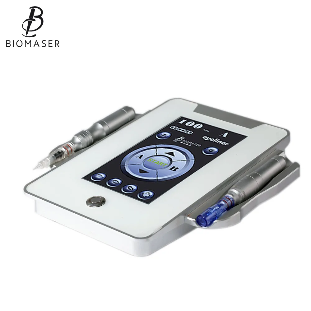 Biomaser MTS450 Digital Touch Microblading Permanent Makeup Machine for Eyebrows Lips Eyeline Tattoo