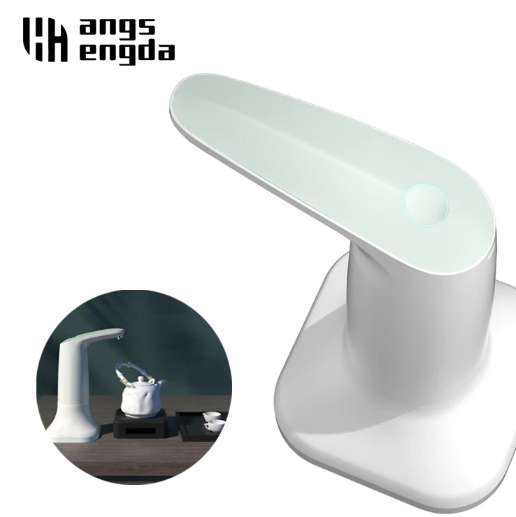 Water Bottle Pump Mini Barreled Water Electric Pump USB Charge Automatic Switch Portable Bottle Vertical Water Pump Dispenser