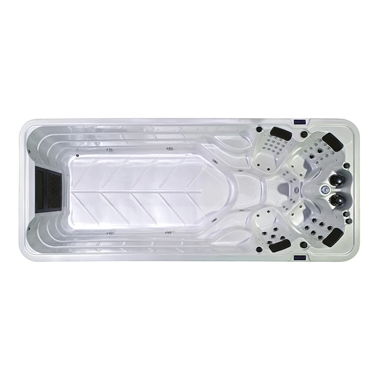 Ground balboa control system endless swimming pool outdoor swim spa hot tub