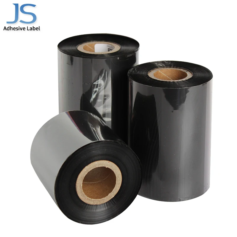 110mm wax resin ribbon thermal transfer barcode ttr for shipping label printer 4x6