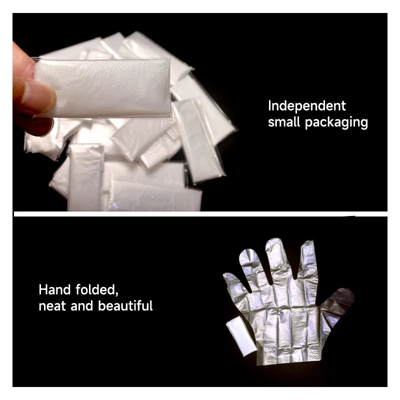 Cpe tpe hdpe disposable_ food grade china _ independent plastic gloves single packing Transparent Disposable Ldpe Pe cpe